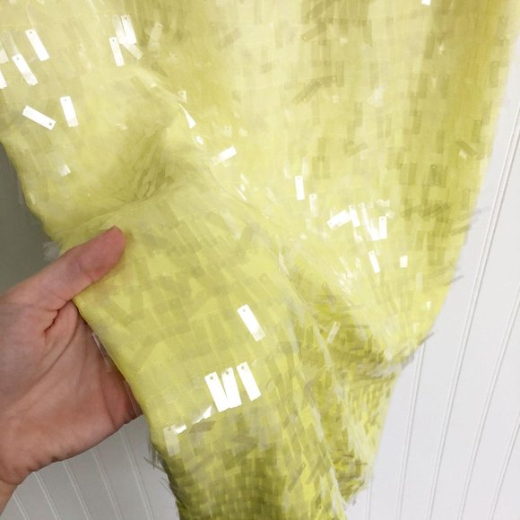 ERIN by Erin Fetherston Yellow Ombre Sequin Dress - NWT - Picture 8 of 9